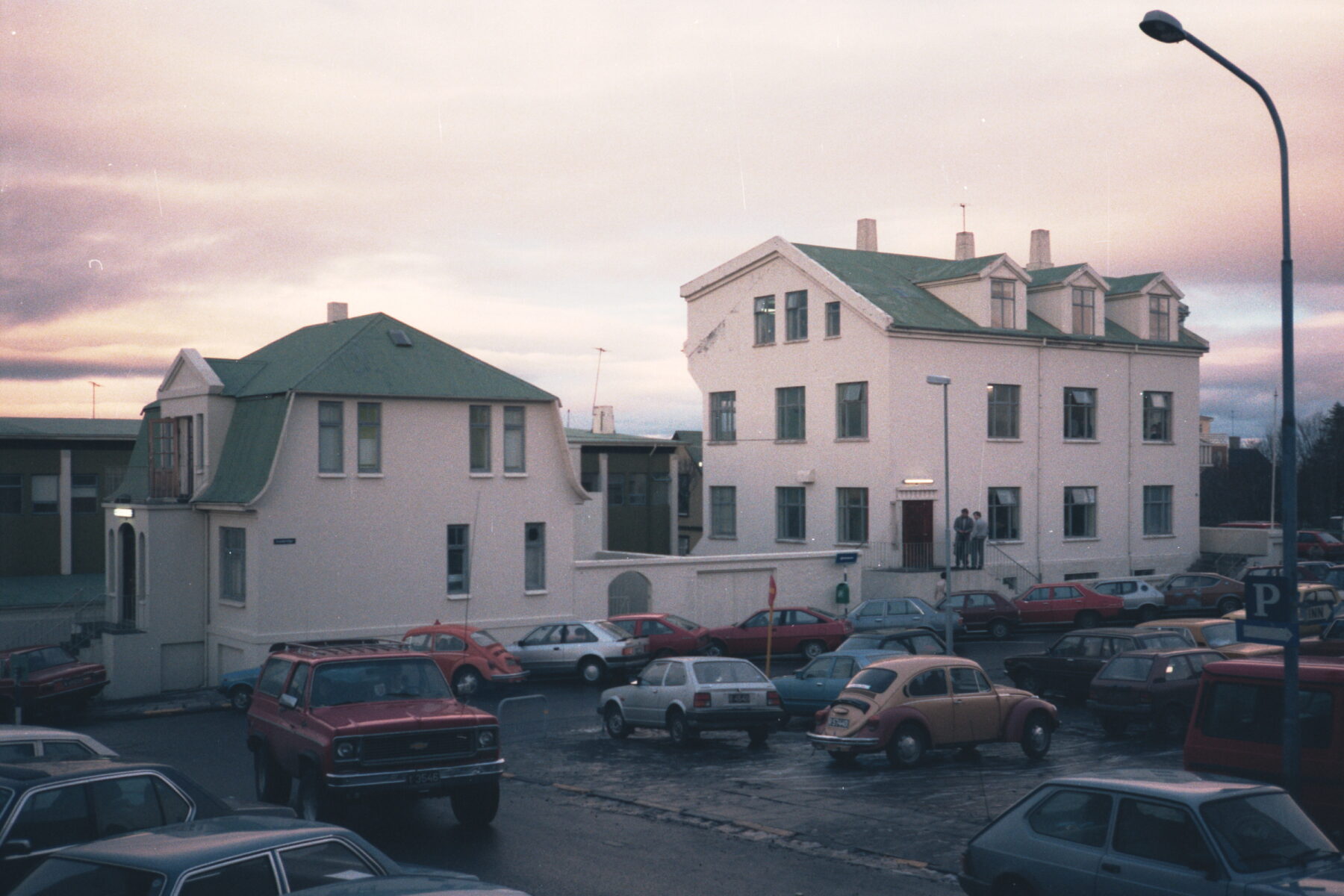 Gamli skólinn og Vélritunarhúsið